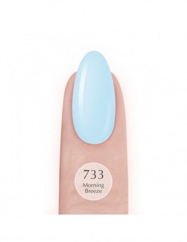 Lakier hybrydowy SPN 733 i żel budujący builder bottle PURE zestaw
