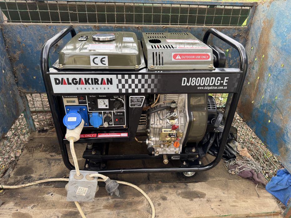 Дизельный генератор 8,8 квт Турецкий