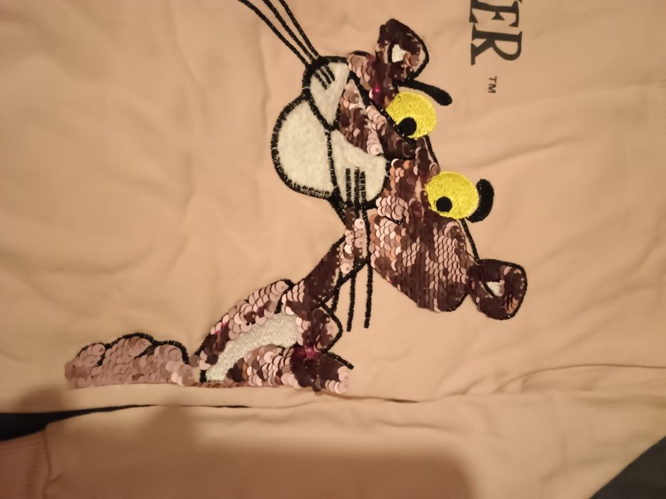 Ciepła bluzka dziewczęca roz.128