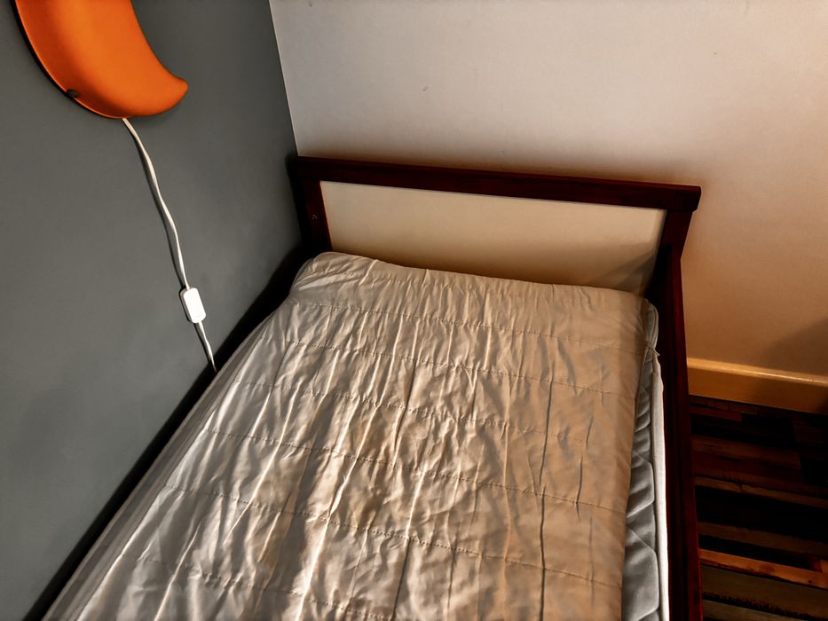 Lozko z   IKEA z materacem 160/70 dla dziecka