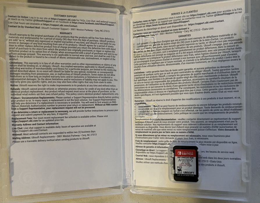 Assassin's Creed: The Rebel Collection для Nintendo Switch