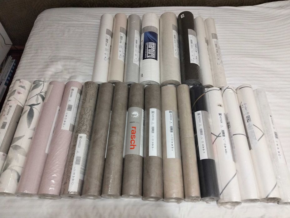 Шпалери Rasch та Marburg вінілові на флізеліні