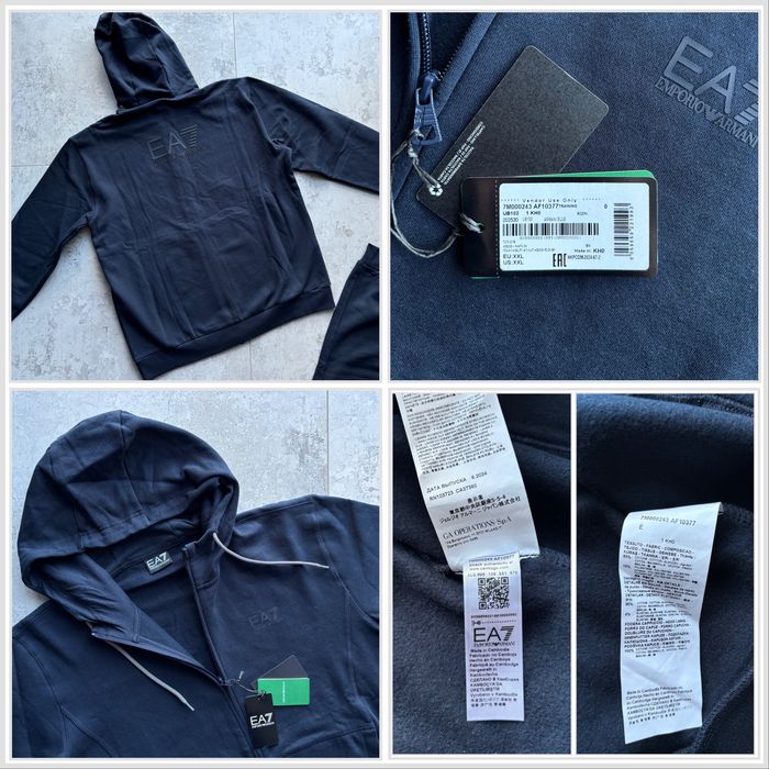 Чоловічий утеплений костюм Emporio Armani S XXL