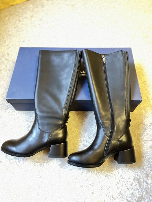 Чоботи ЄВРОЗИМА,НОВІ, шкіра ‼️ЛЮКС ЯКІСТЬ Respect  ‼️37 р.РОЗПРОДАЖ