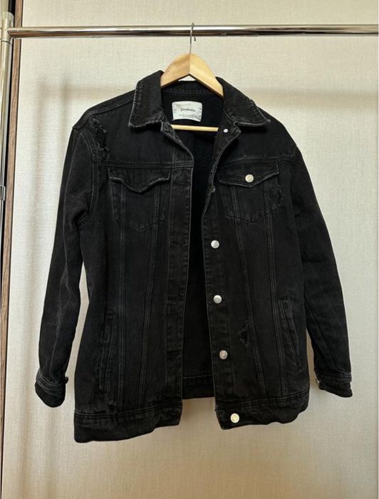 Джинсова куртка Stradivarius XS
