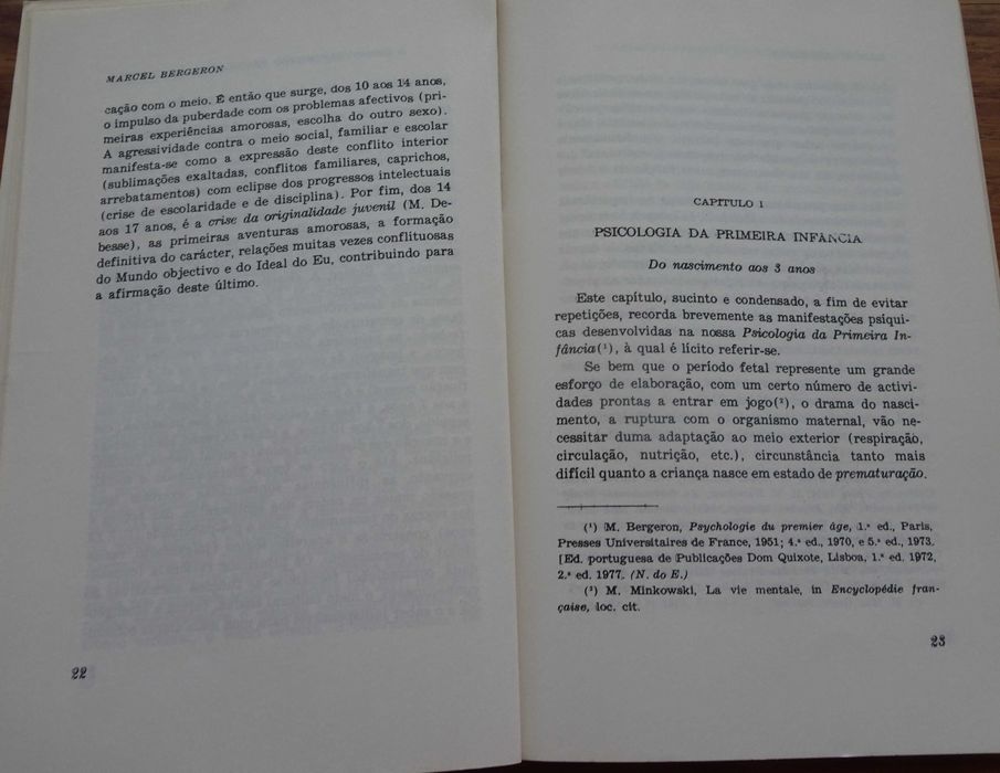 O Desenvolvimento Psicológico de Criança