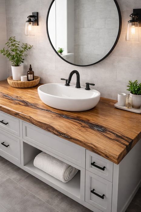 Blat dąb Naturalny Front Żywica