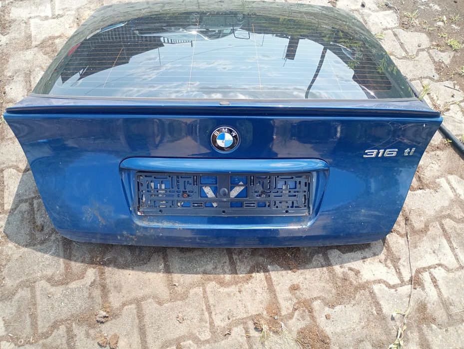 Klapa bagażnika Bmw E46 Comapct TopasBlau KOMPLETNA
