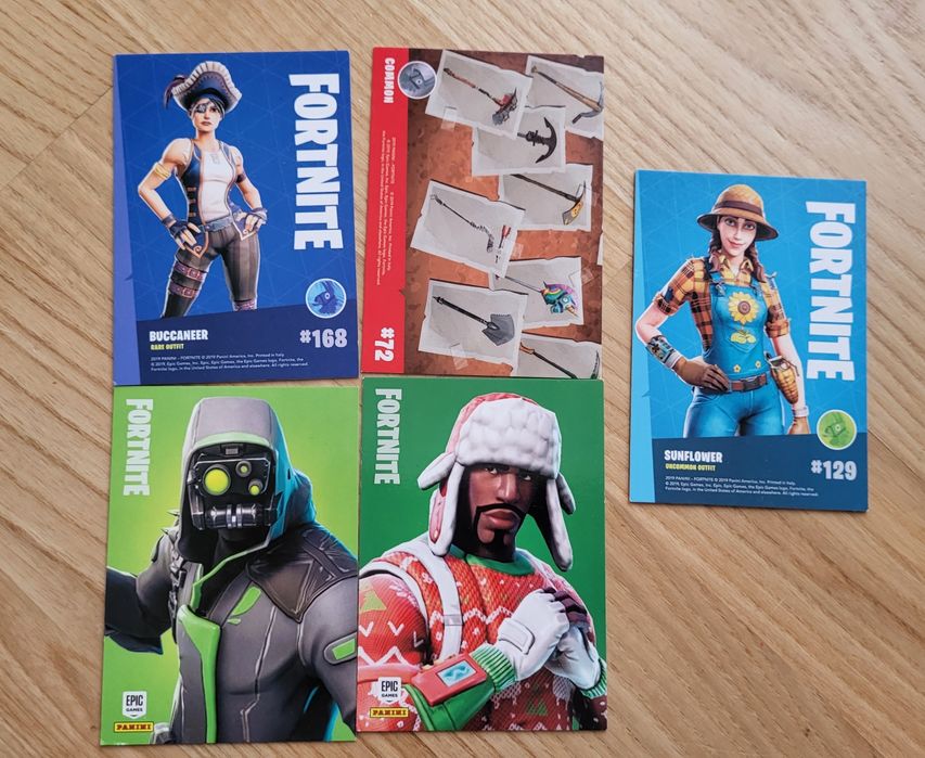 Karty pięć sztuk, Fortine