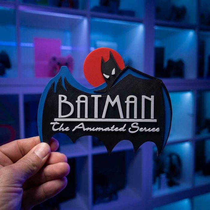 Placa decorativa Batman The Animated Series 16cm