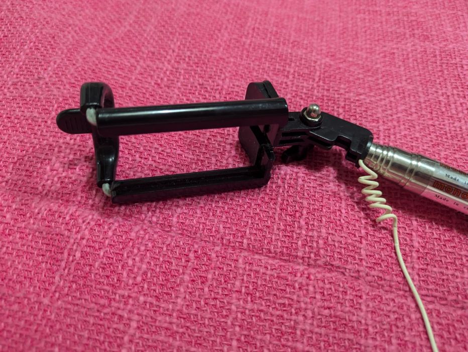 Selfie stick extensível monopod