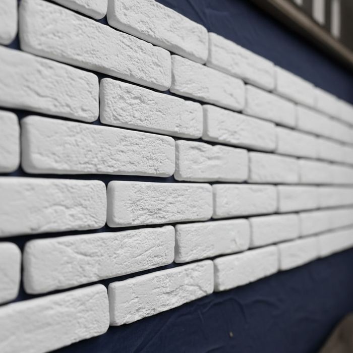 Parede de tijolo aparente em gesso – decoração elegante para casa