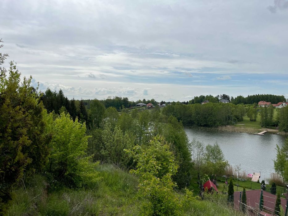 Działka budowlana z linią brzegową - Lepaki Małe