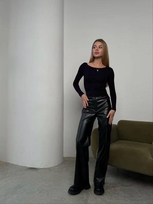 Штаны Эко-кожа Ocean