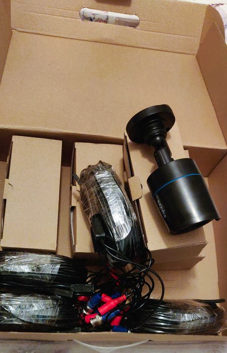 KIT 4 Câmeras Bullet 3000TVL 4IN1 1080P HD CCTV