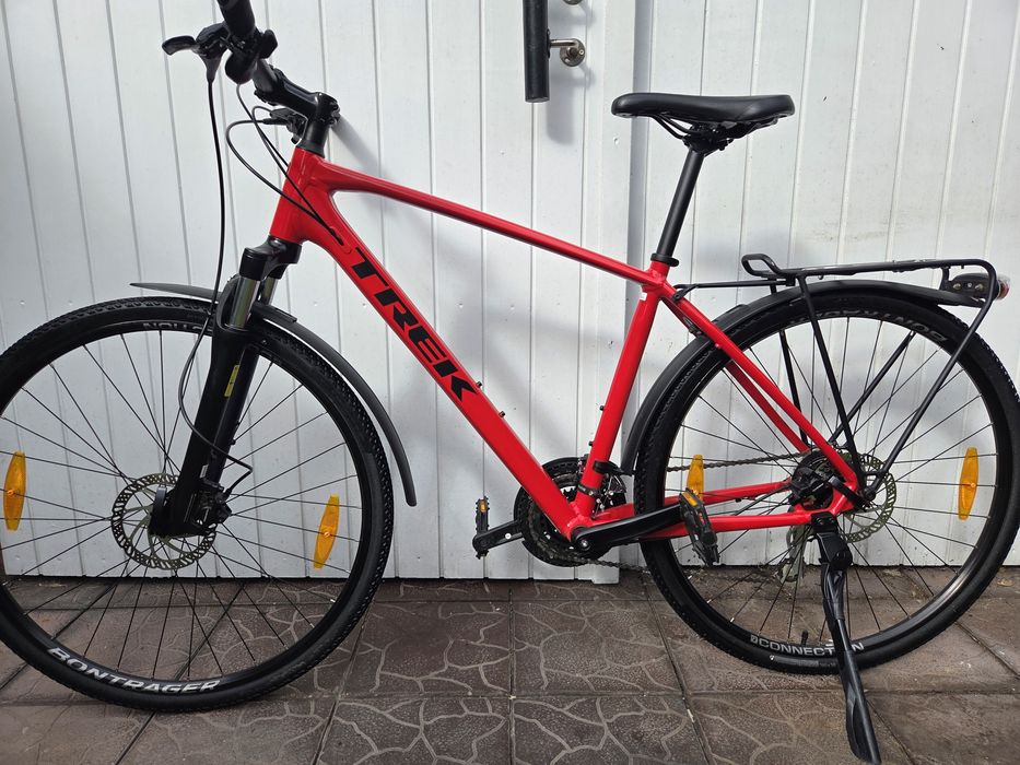 Rower jak nowy Trek Dual Sport 2 # 28 cali Rama L Akcesoria # stan idealny