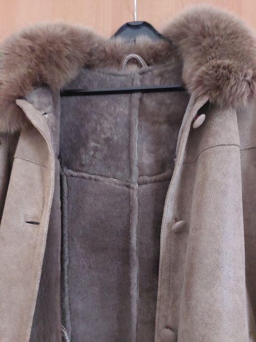 Kożuch damski XXL skora naturalna