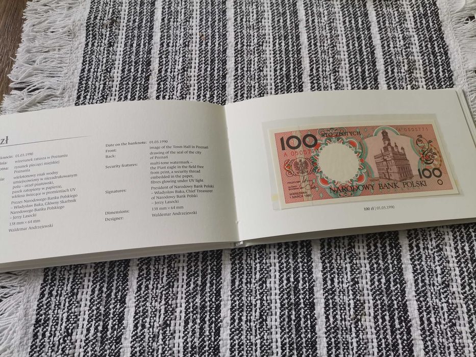 Album banknoty miasta polskie