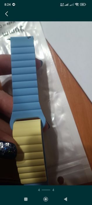ремінець для amazfit gts 4 mini магнітний на 20мм підходить інним