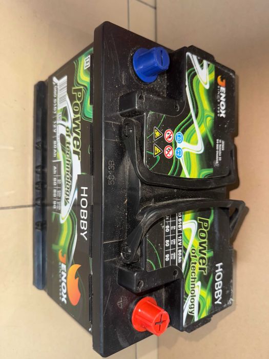 Sprzedam akumulator Jenox Hobby 80ah używane sprawne 2 sztuki