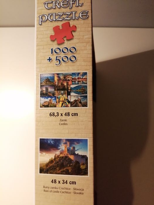 Nowe Puzzle 1000 + 500 Trefl