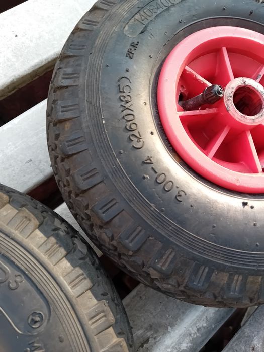 Kółka do taczki - wŏzka