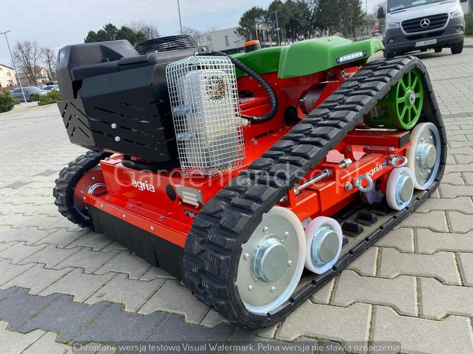 Kosiarka (robot) mulczująca AGRIA 9500, koszenie stromych terenów