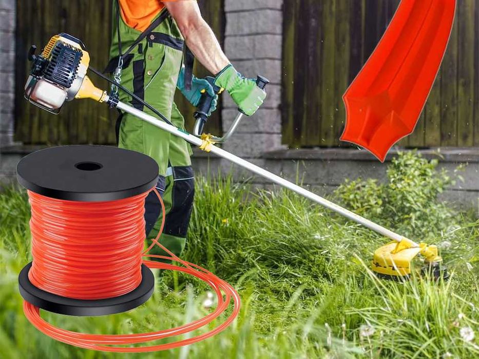 Żyłka tnąca 3mm do głowicy kosy spalinowej pięciokątna gwiazdka