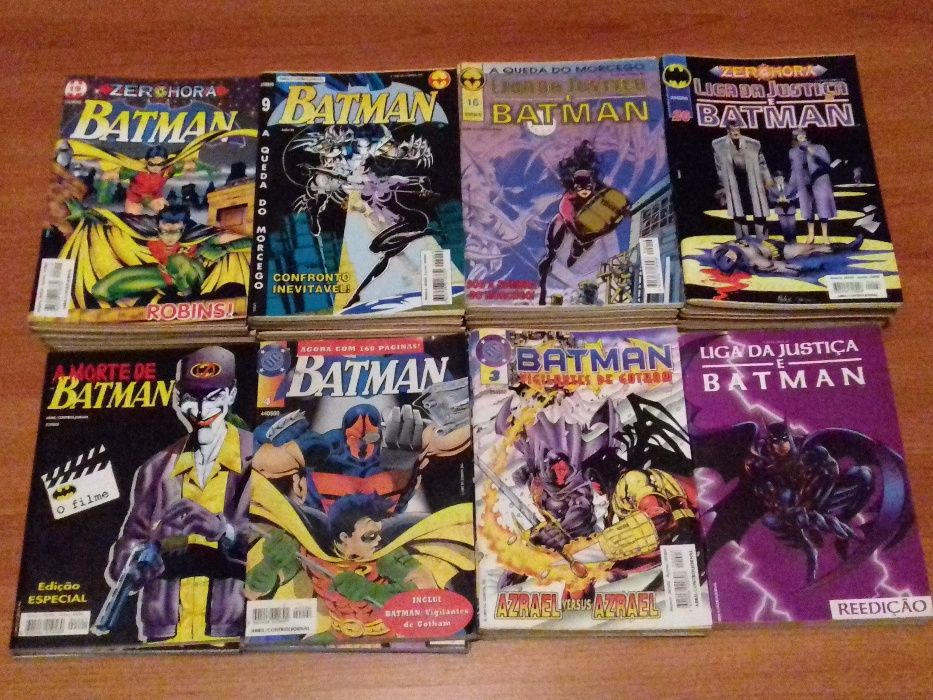 Banda Desenhada de Homem-Aranha, Super-Homem, Batman e outros.
