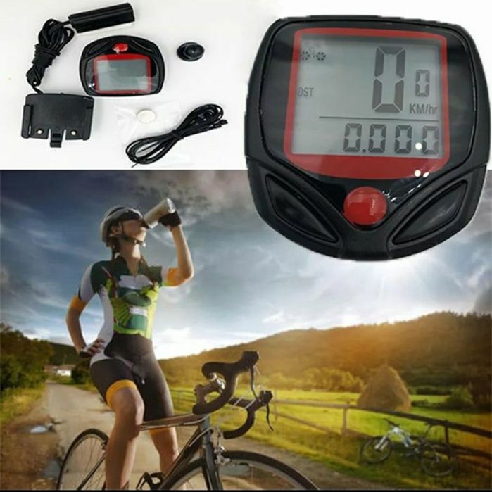 Velocímetro multifunções para bicicleta