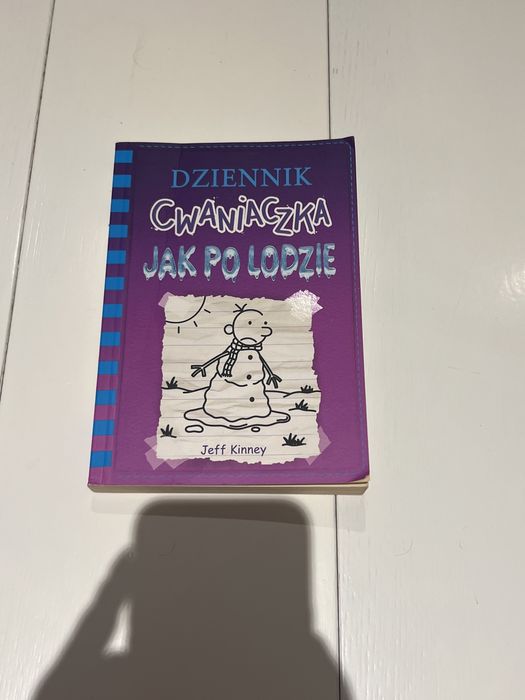 Książka „Dziennik Cwaniaczka JAK PO LODZIE” Jeff Kinney