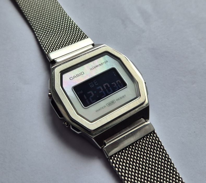 Zegarek Casio A1000 a-1000 seria vintage metal