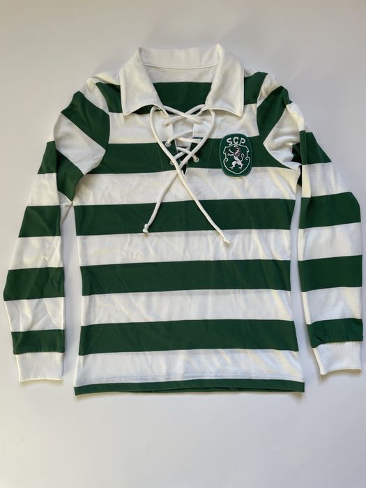 Camisola Sporting Retro Listada