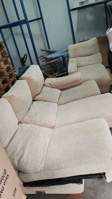 Sofá 3 + chaise long Pedro Ortiz