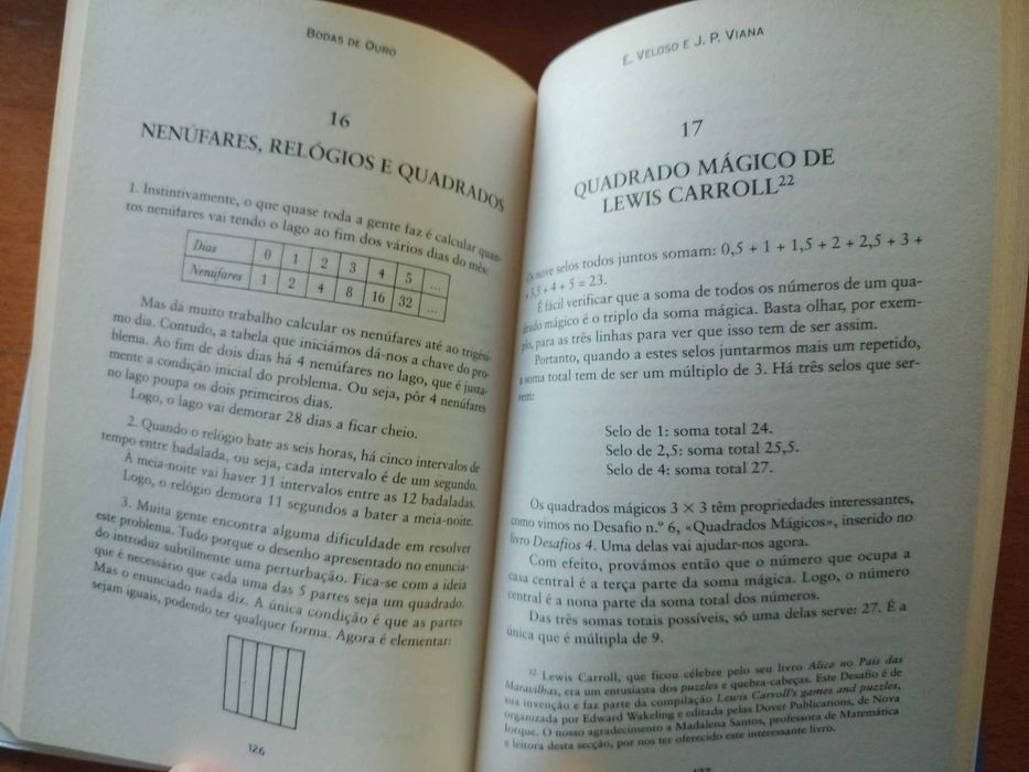 Livro Bodas de  Ouro Desafios V