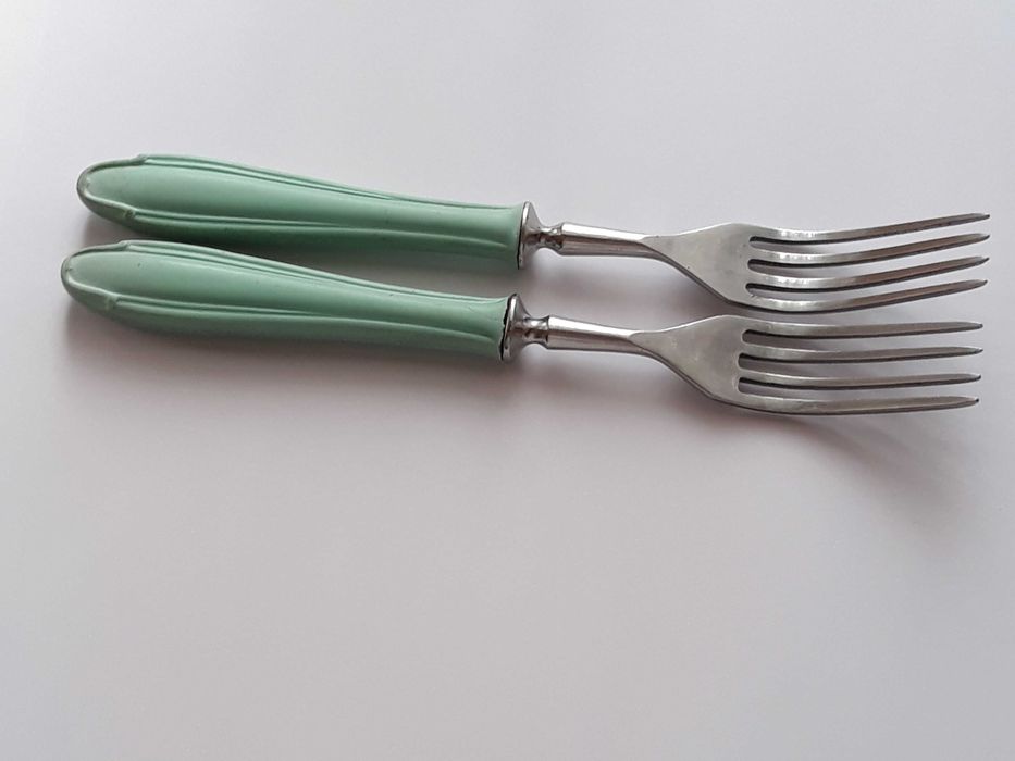 2 stare widelce, wz. BAKELIT, Gerlach.