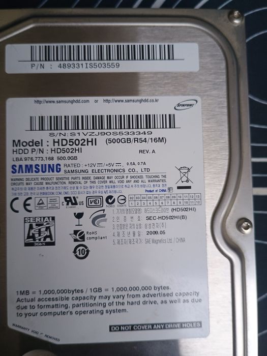 dyski hdd sprawne
