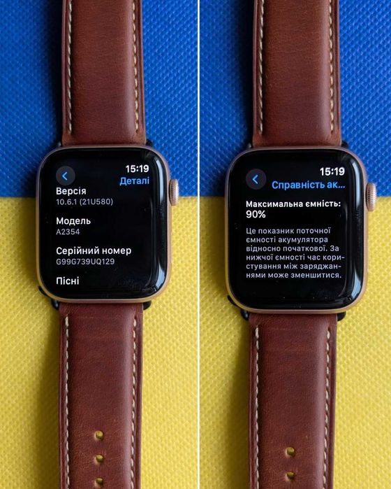 Гарантія все працює Apple Watch SE 44 Rose Gold Акб 90%