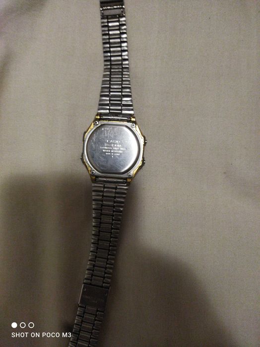 Casio stainlees steel black