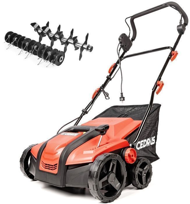 Cedrus We38 Wertykulator Do Trawy Areator 2W1 Aerator2 Wałki 1800W
