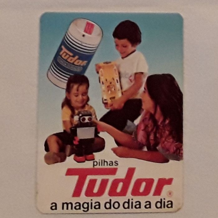 Calendários de bolso Tudor anos 80