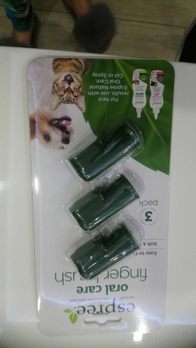 Зубна щітка (пальчик) для Вашого улюбленця