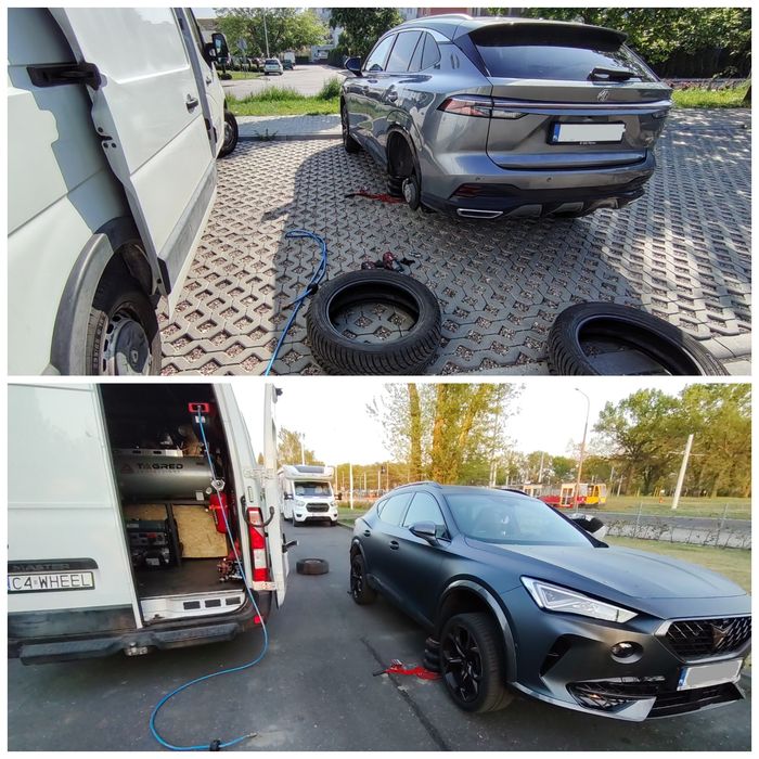 Mobilna Wulkanizacja Serwis Opon Toruń Osobowe Dostawcze 24/7