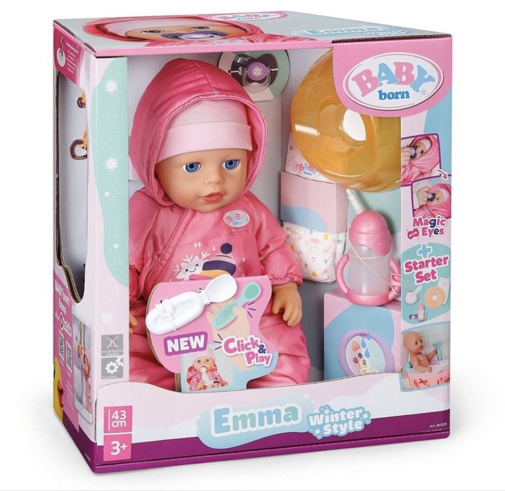 Умивальник  Baby Born Ранковий догляд для Бебі Борн Емма та Стільчик