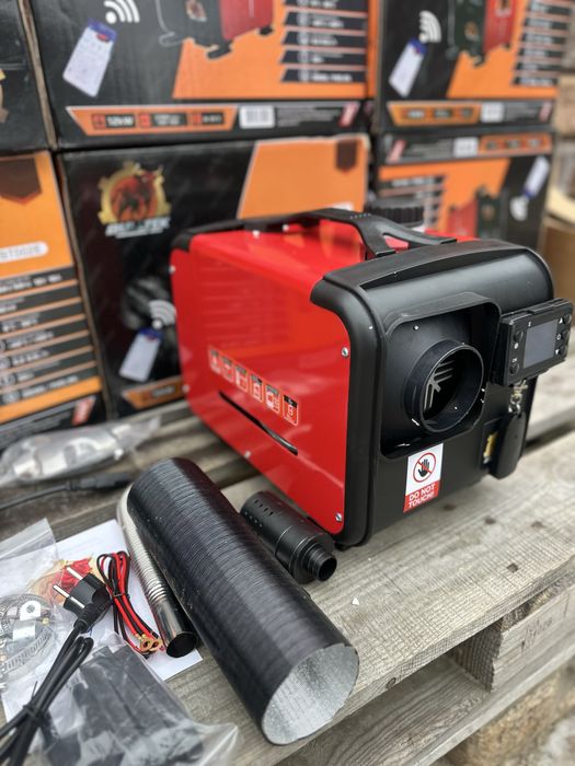 Автономний дизельний обігрівач Bulltek 12кВт пульт блютуз