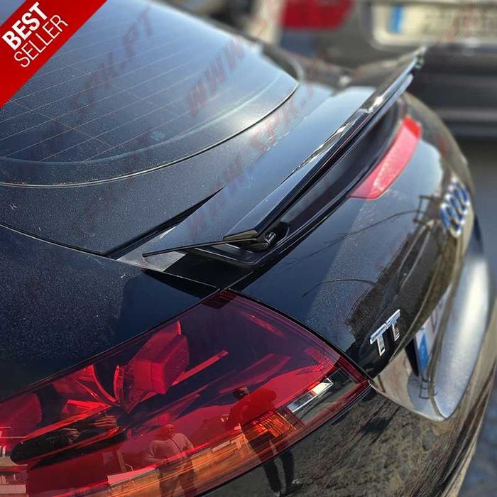 Spoiler / Aileron Traseiro - Audi TT 8J - Preto Brilhante