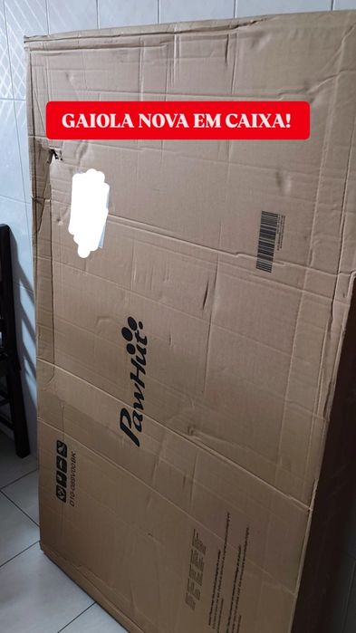 Gaiola grande para aves