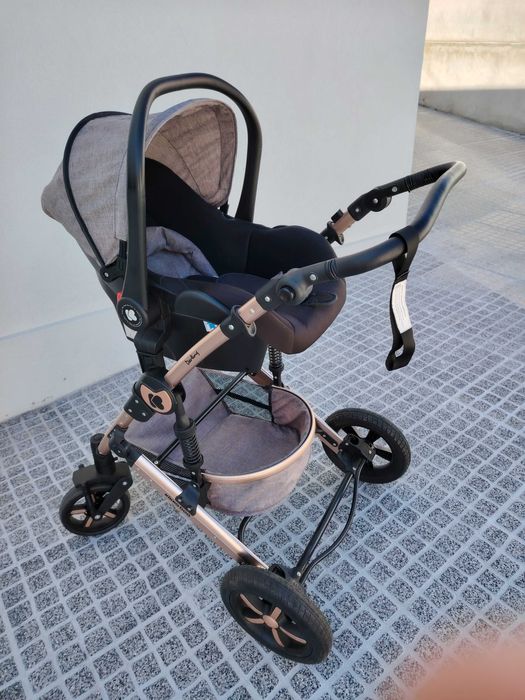 Carrinho de bebe trio kikkaboo darling stroller