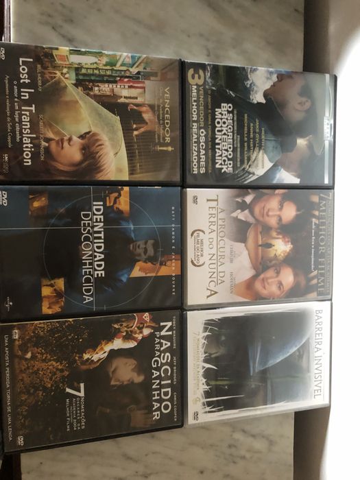 Lote de dvd’s em portugues