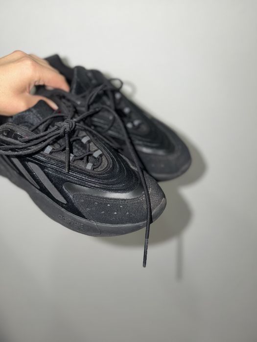 Кроссовки Adidas Ozelia black. Черные кроссовки адидас 38 2/3 размер 23,5 см